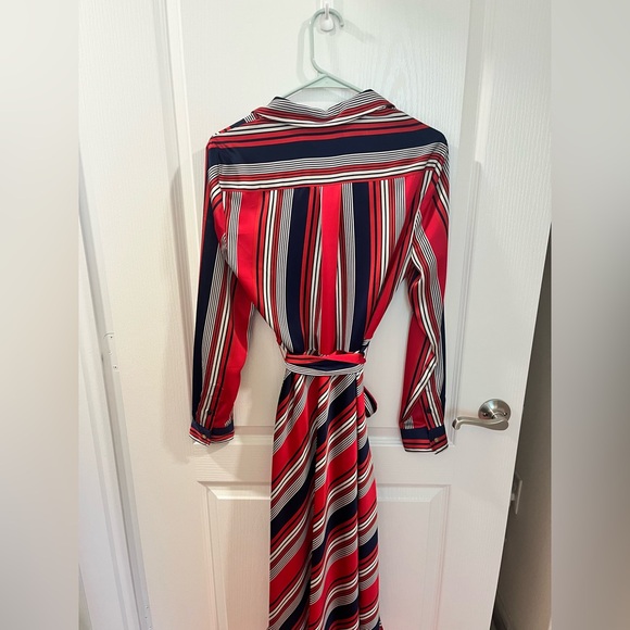 Brand new Lauren Ralph Lauren Dress blue and red size 6 - Picture 5 of 7